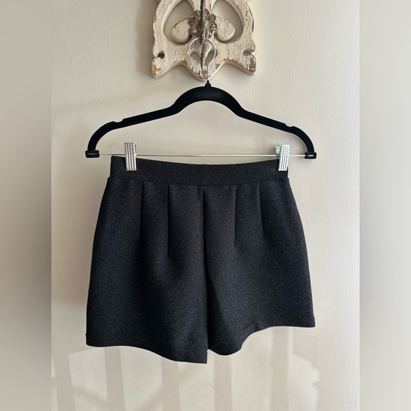 Brand new Express black sparkly high waisted shorts size XS - Picture 6 of 6